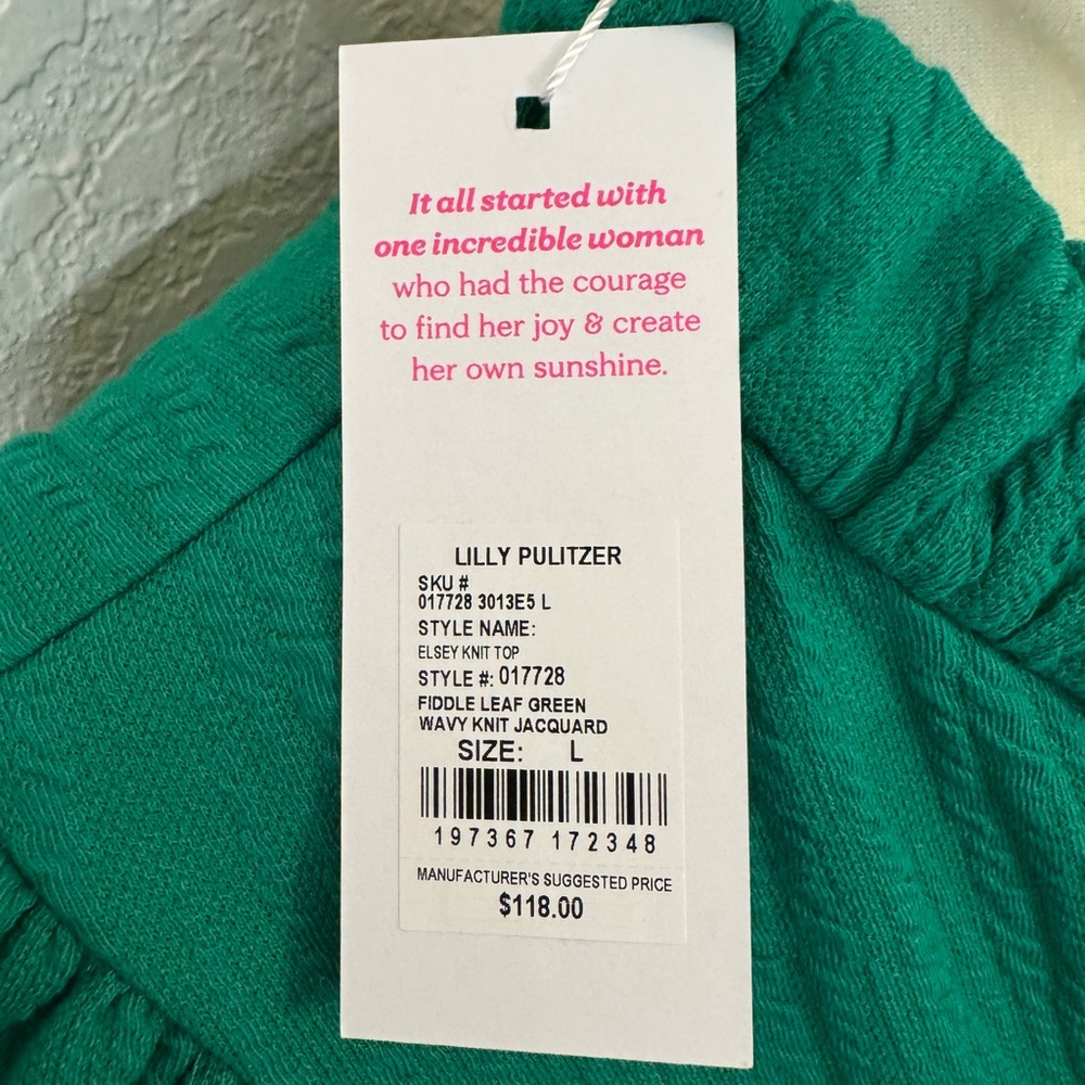 Lilly Pulitzer Elsey Ruffle Knit Top - Picture 2 of 6